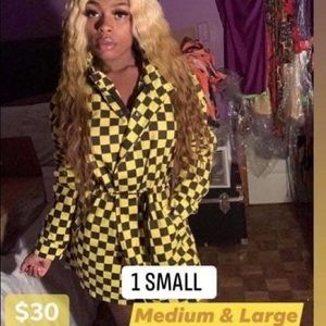 Checker board jacket